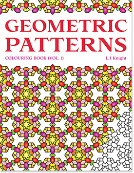 Geometric Patterns Coloring Book by L.J. Knight