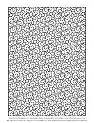 Free Geometric Patterns Colouring Book (Volume 2) Colouring Page by L.J. Knight