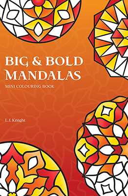Big and Bold Mandalas Mini Coloring Book