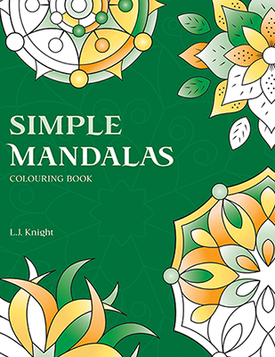 Simple Mandalas Coloring Book